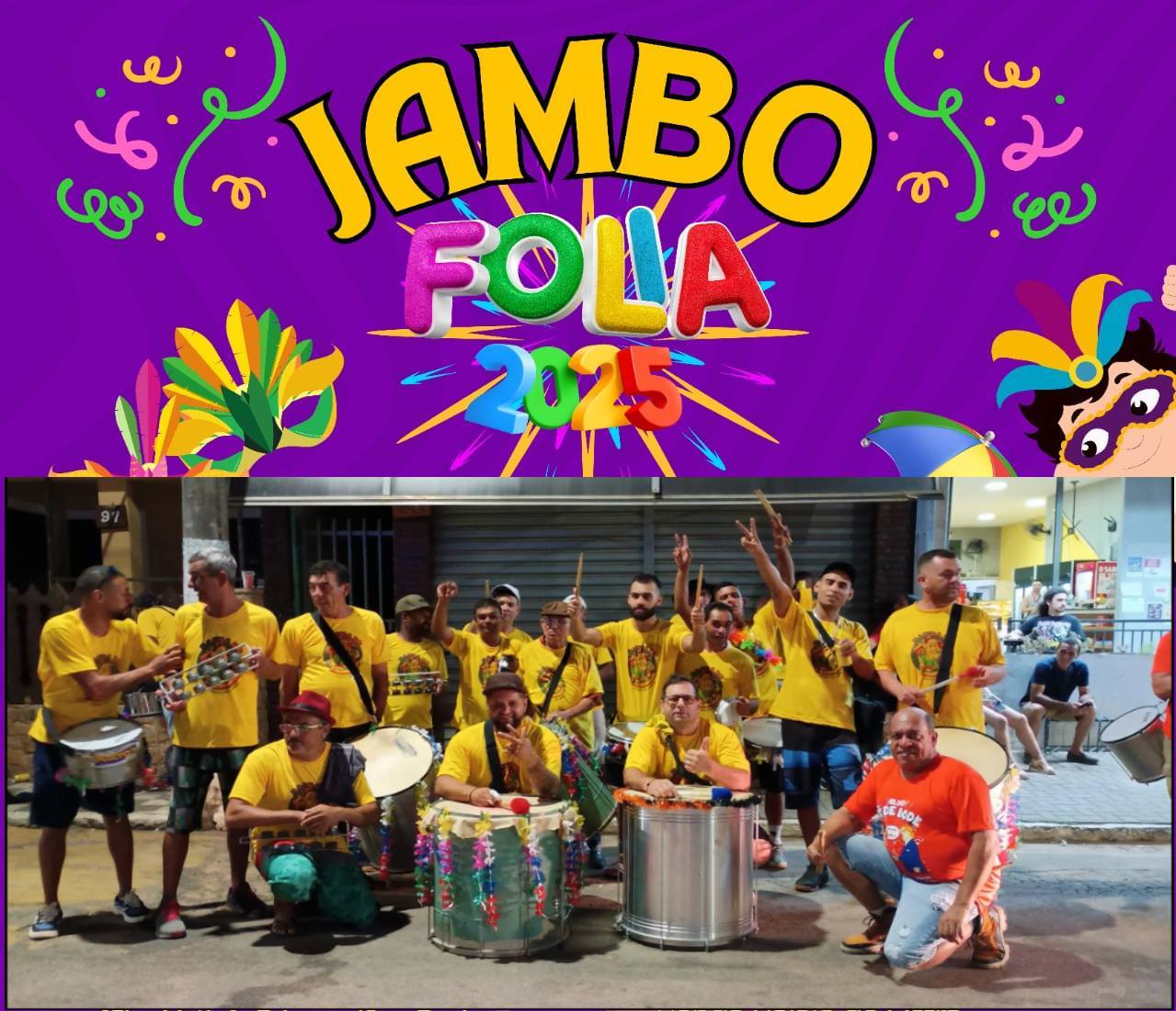 jambofolia 2025 carnaval